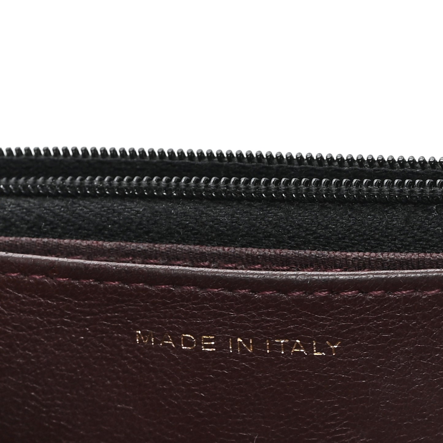 Lambskin Quilted Wallet On Chain WOC Black Black