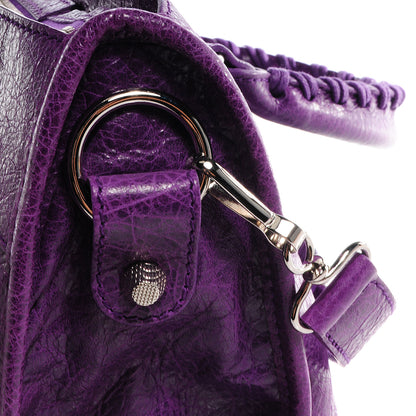 Balenciaga Agneau Giant 12 Silver Hardware City Ultraviolet 8 of 9