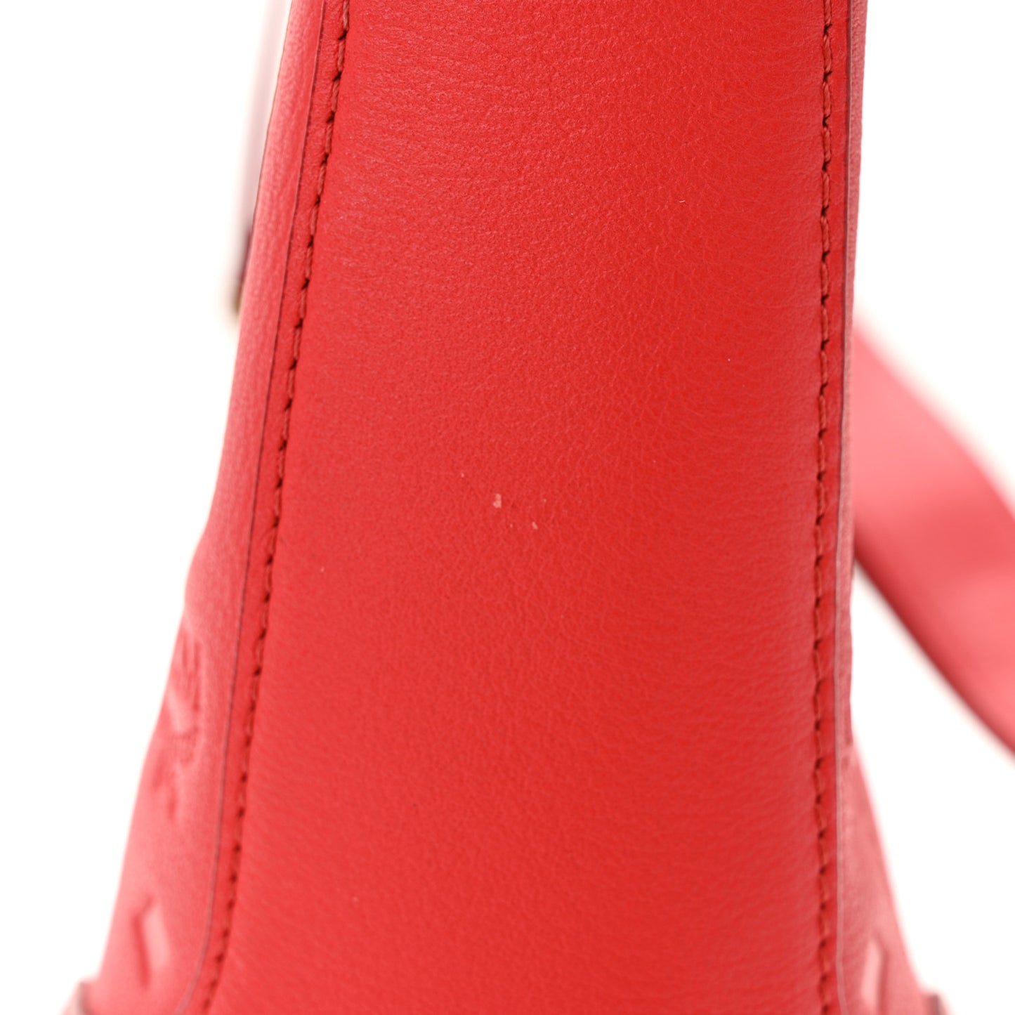 Calfskin Ottomar Monogram Medium Klara Hobo Red