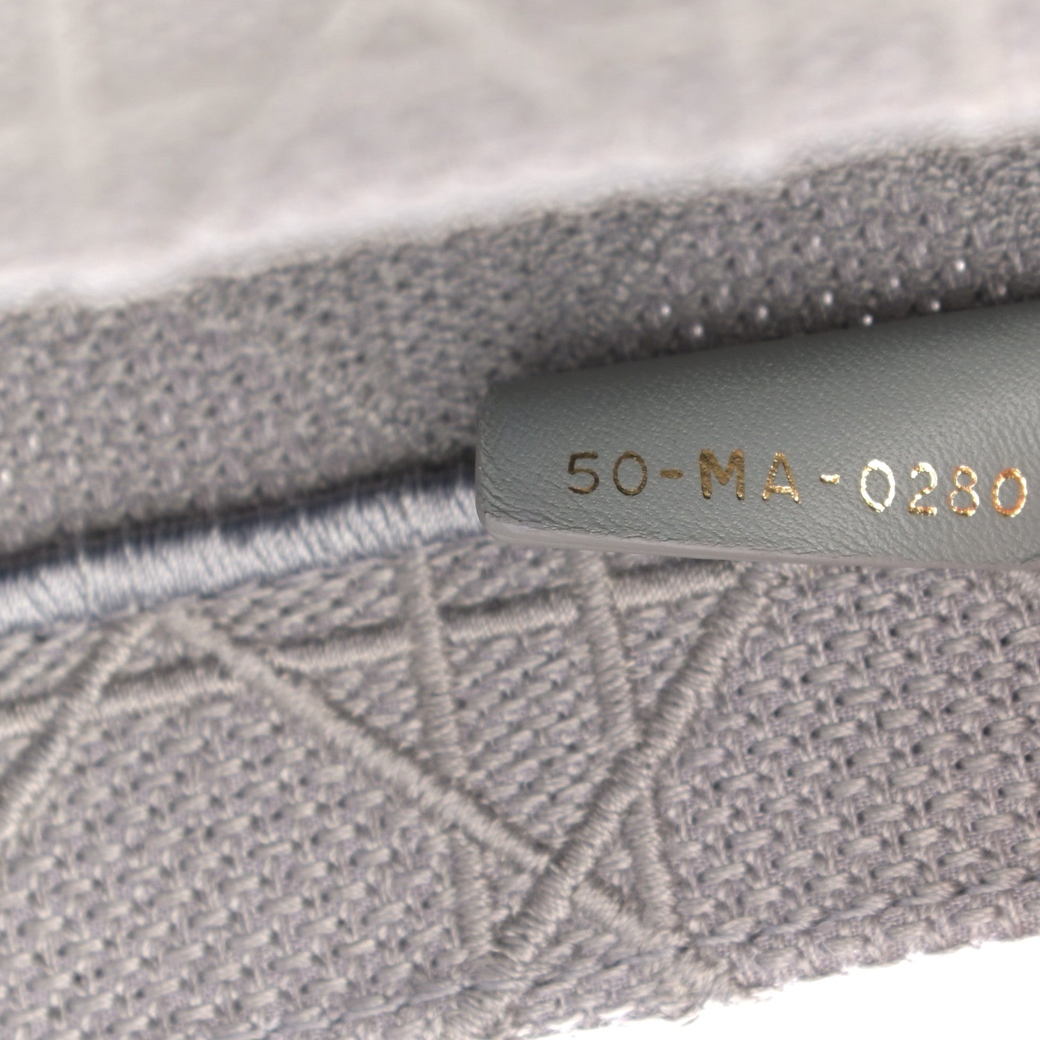 Christian Dior Canvas Embroidered Cannage Medium Book Tote Stone 7 of 10