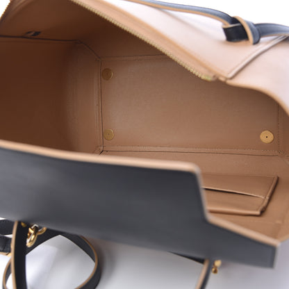 Celine Smooth Calfskin Mini Bi-Color Belt Bag Beige 5 of 11