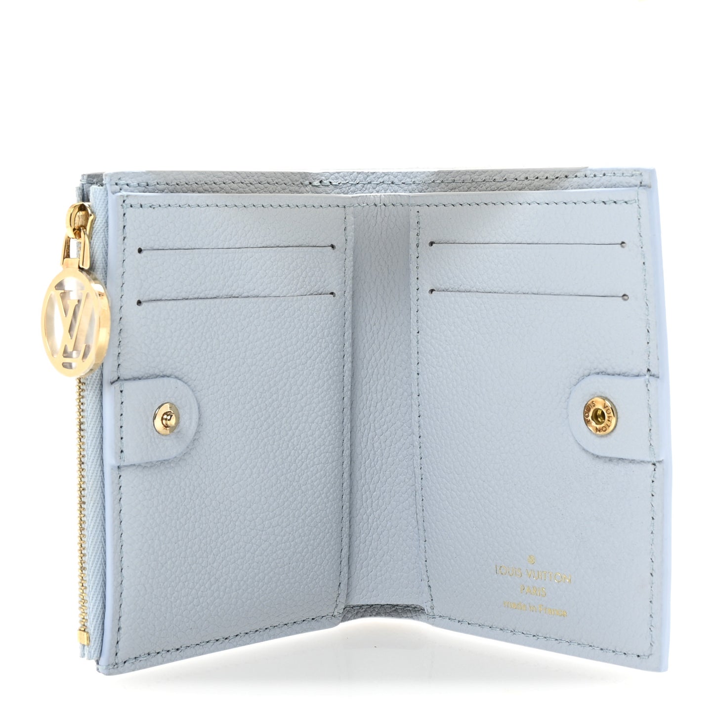 Empreinte Monogram Lisa Wallet Bleu Olympe