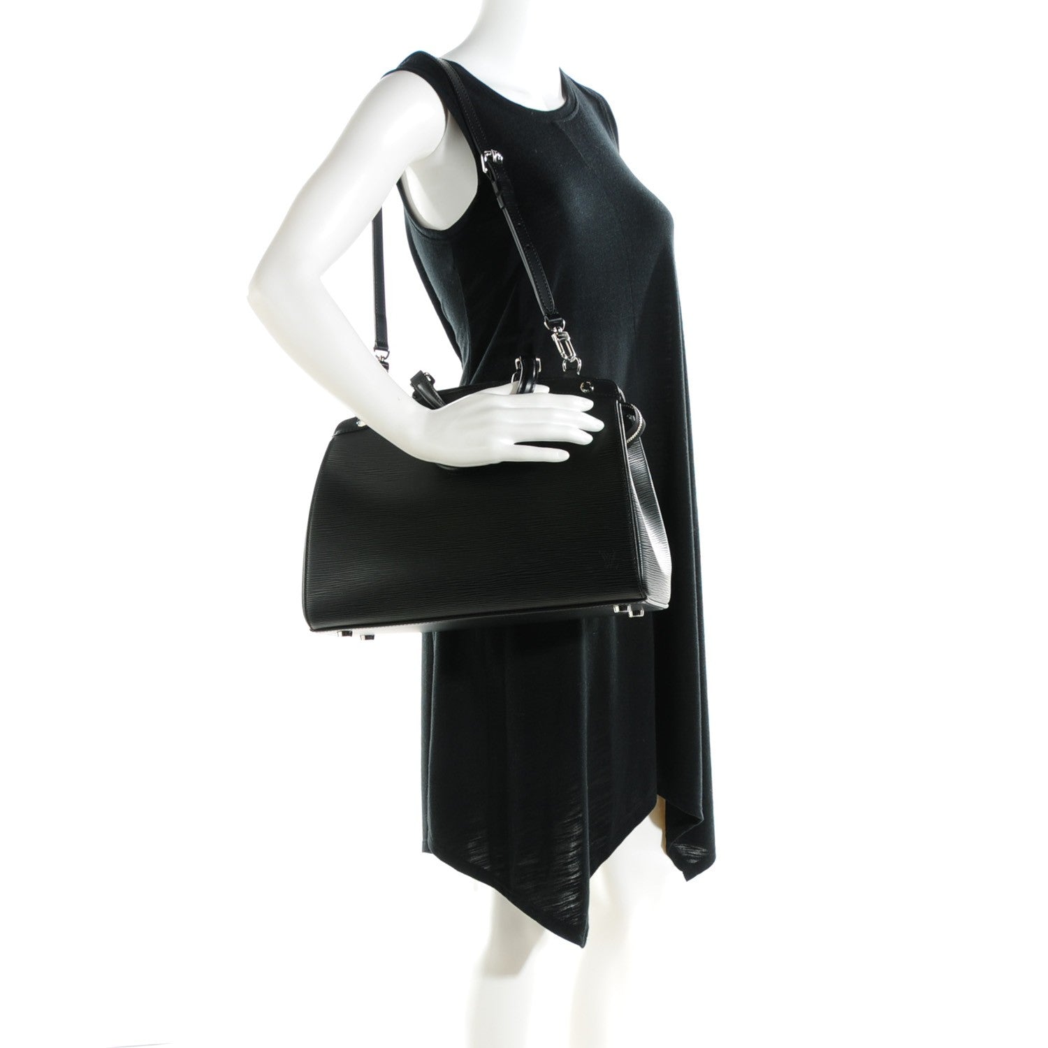 Louis Vuitton Epi Brea MM Black 2 of 8