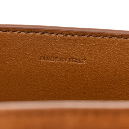 Celine Suede Calfskin Triomphe Medium Louise Bag Pecan 9 of 14