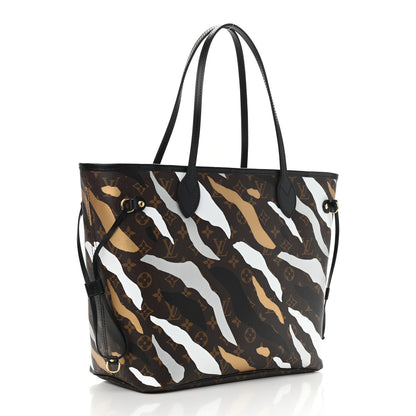 Louis Vuitton X LOL Monogram Neverfull MM Gold Silver 4 of 10