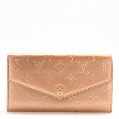 Louis Vuitton Vernis Sarah Wallet NM Mordore 1 of 14