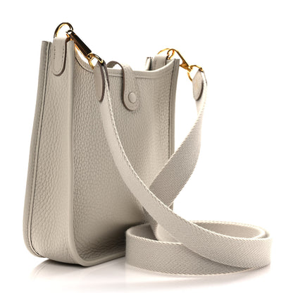 Hermes Taurillon Clemence Amazone Evelyne TPM Beton 2 of 8