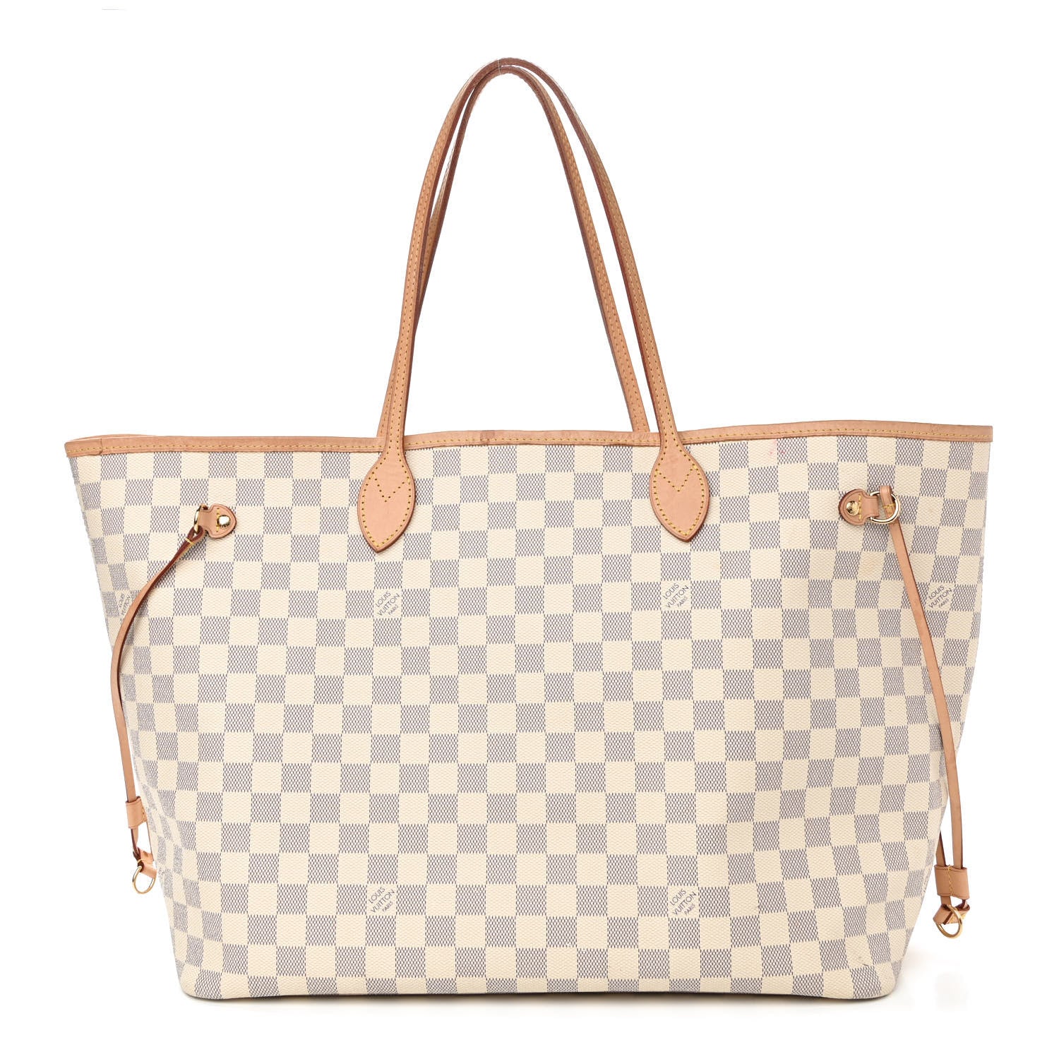 Louis Vuitton Damier Azur Neo Neverfull GM Rose Ballerine 3 of 13