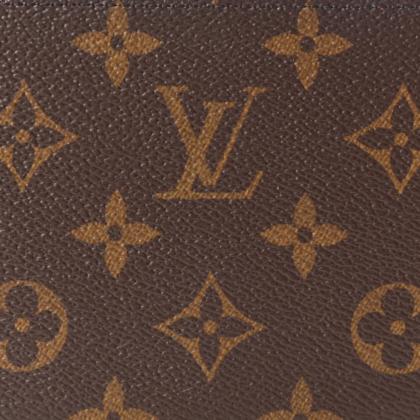 Monogram Zippy Wallet Coquelicot