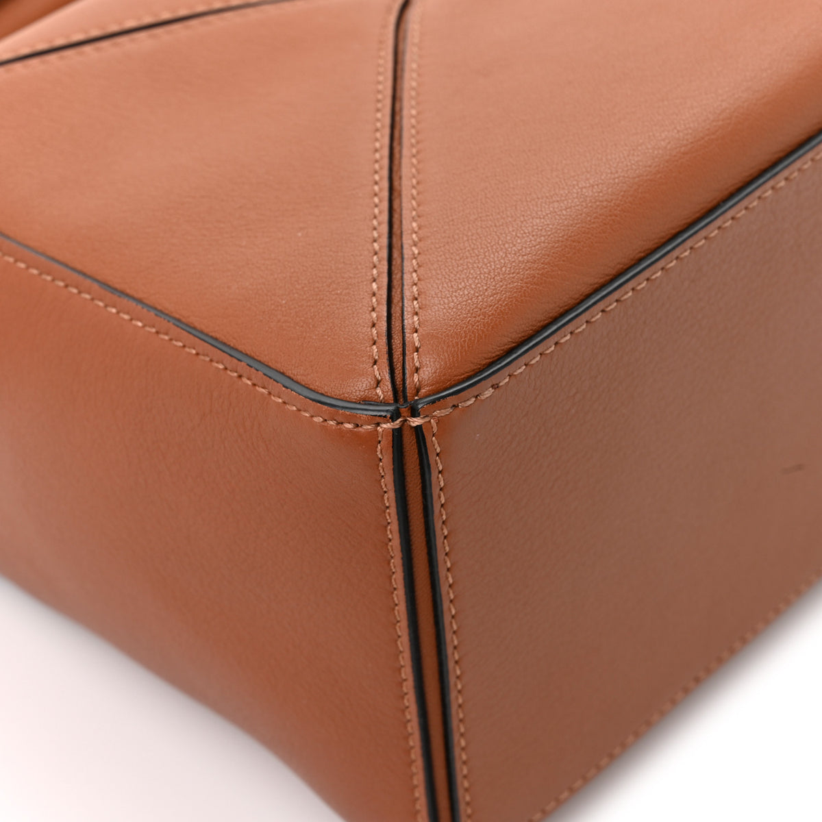 Calfskin Small Puzzle Bag Tan