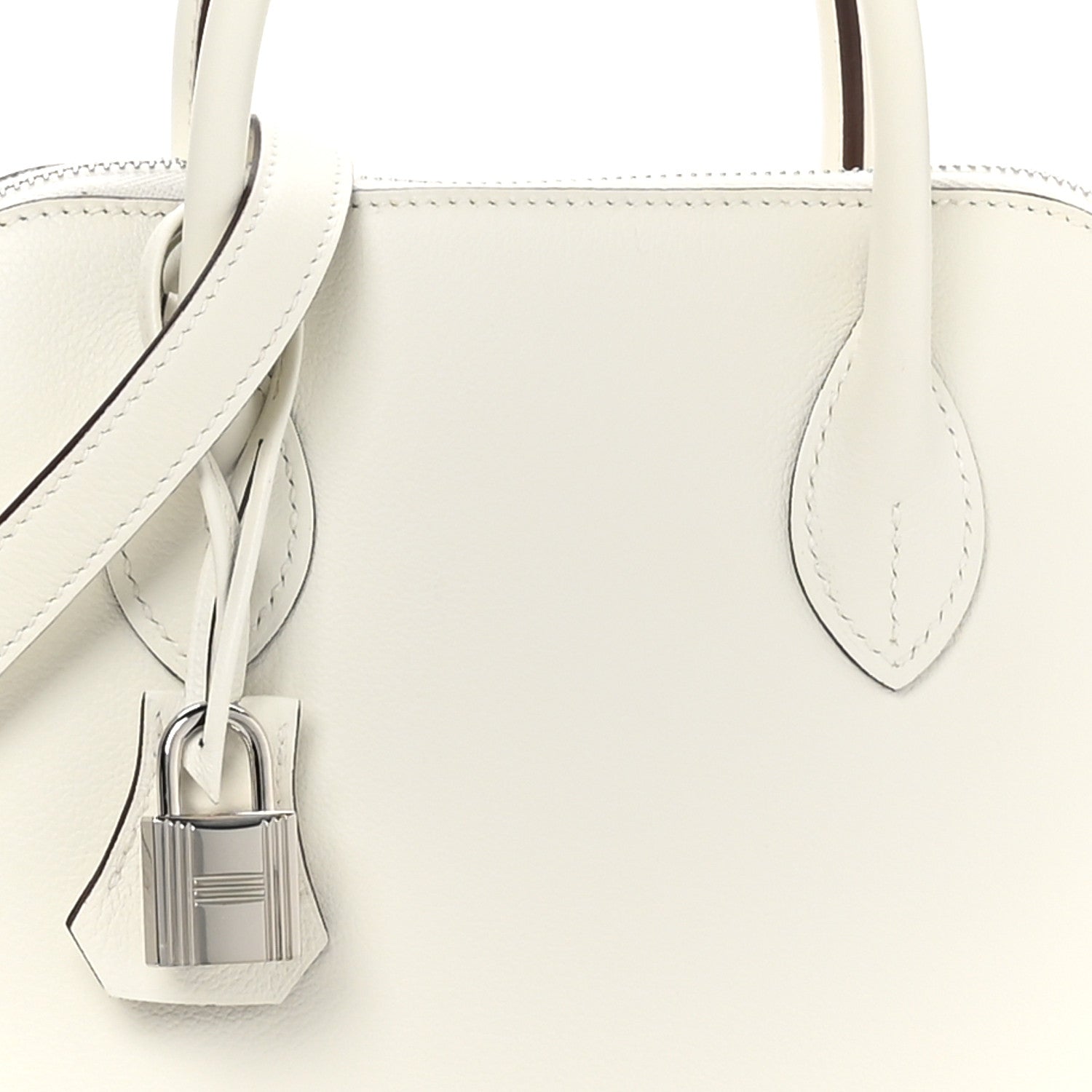 Hermes Evercolor Verso 1923 Bolide 25 White Sesame 7 of 10