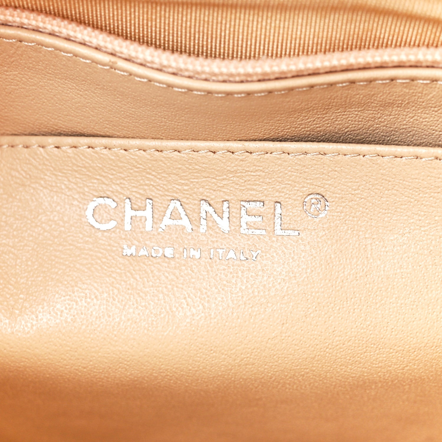 Chanel Caviar Quilted Jumbo Single Flap Beige 6 of 12