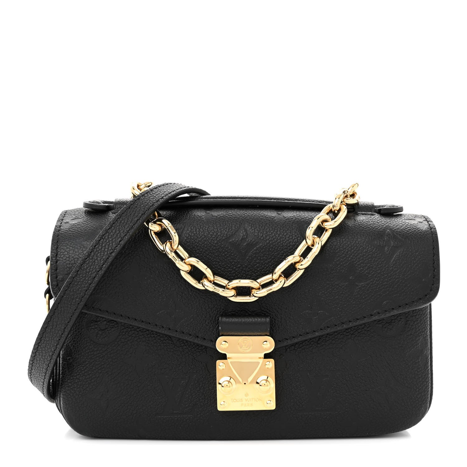 Louis Vuitton Empreinte Pochette Metis East West Black 1 of 12