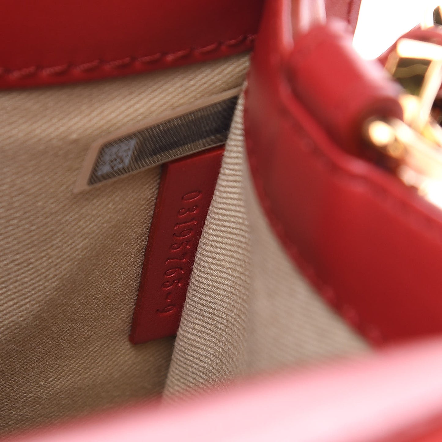 Shiny Calfskin Mini Annie Shoulder Bag Dreamy Red
