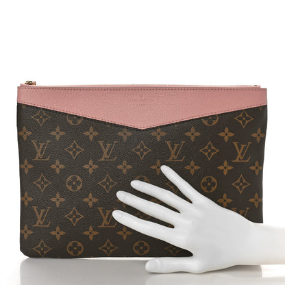 Louis Vuitton Monogram Daily Pouch Rose Poudre 2 of 8