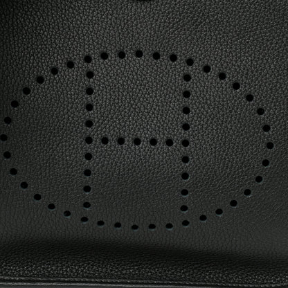 Hermes Taurillon Clemence Evelyne III PM Black 8 of 10