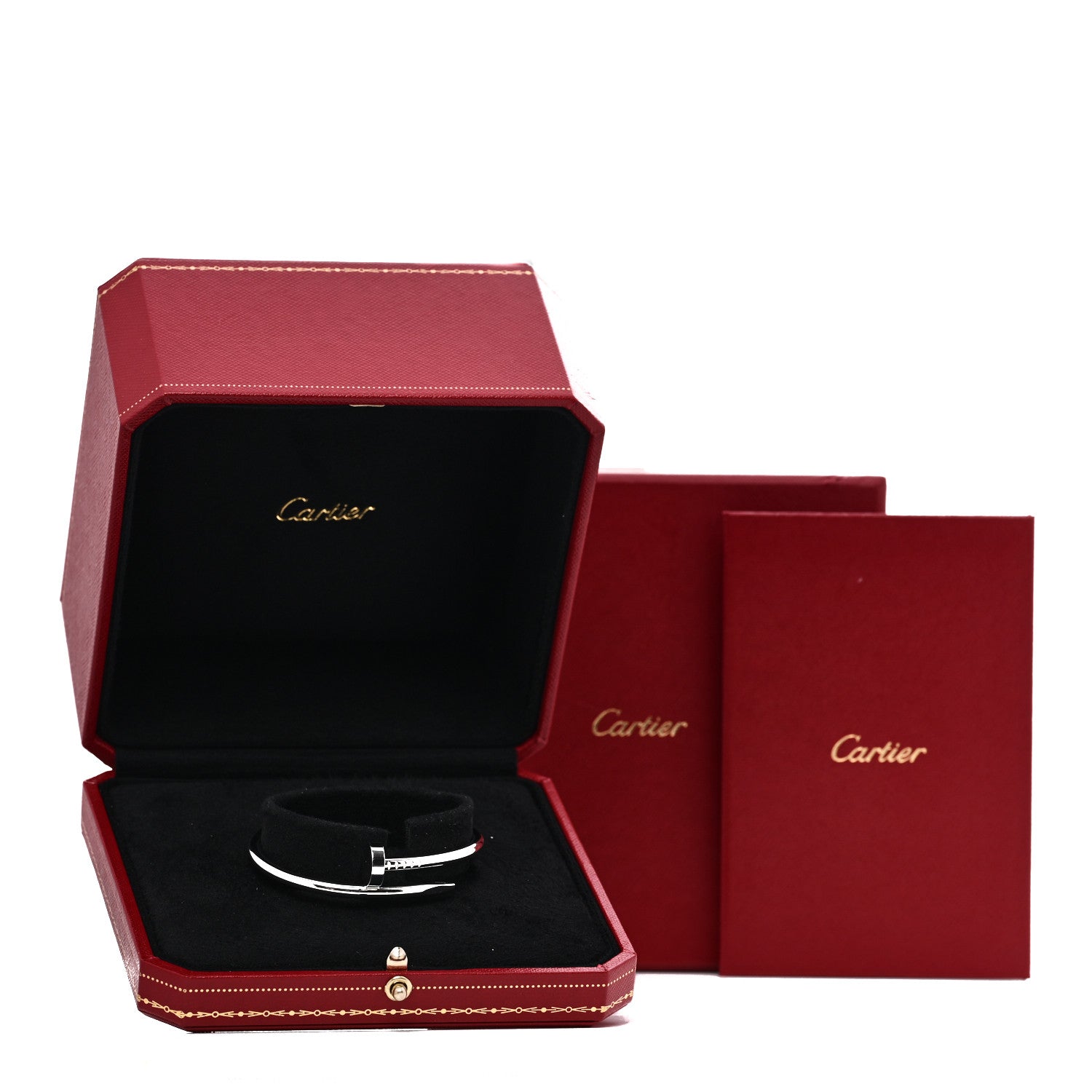 Cartier 18K White Gold Juste Un Clou Bracelet 15 5 of 5