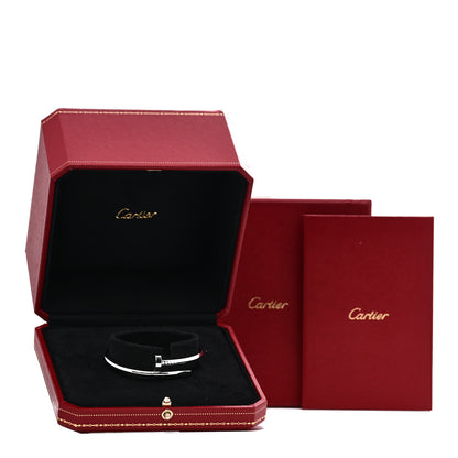Cartier 18K White Gold Juste Un Clou Bracelet 15 5 of 5