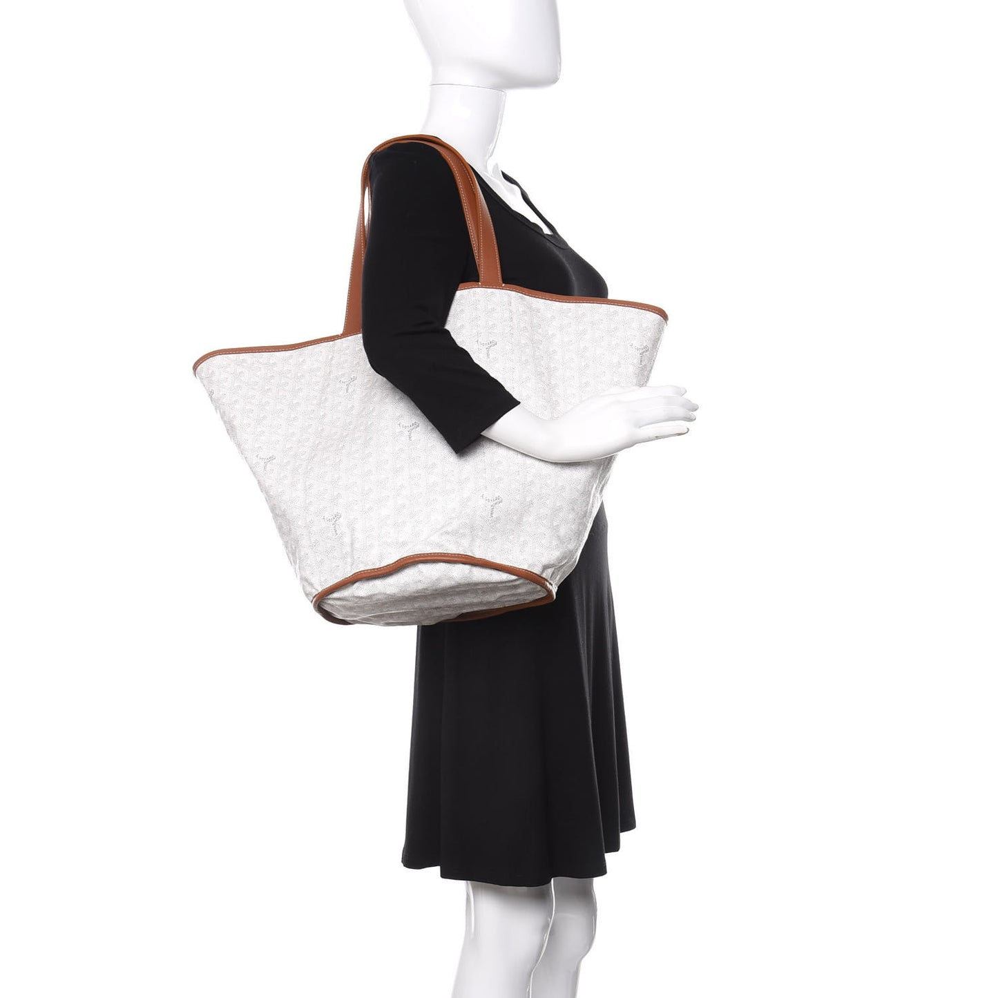 Goyardine Reversible Belharra White