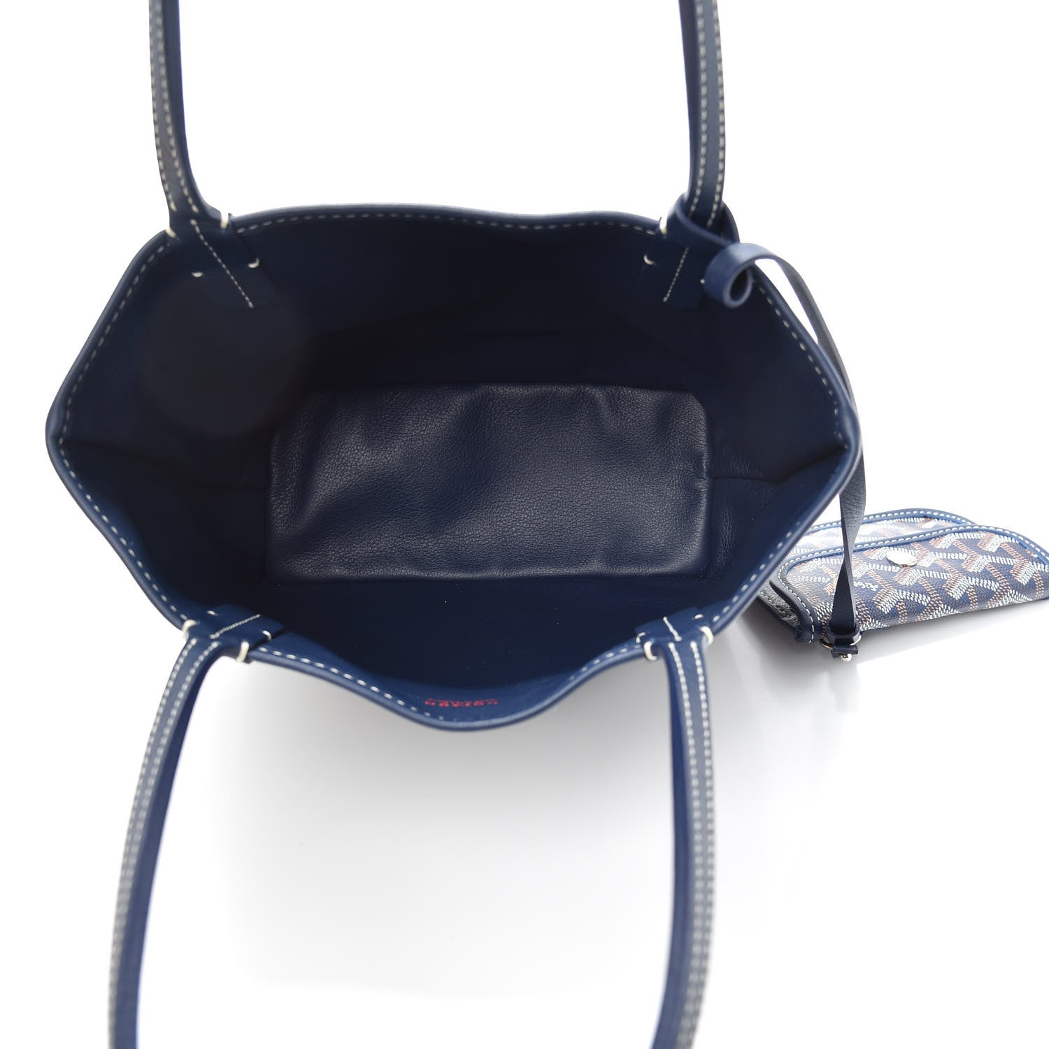 Goyard Goyardine Reversible Mini Anjou Navy 5 of 8