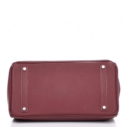 Hermes Fjord Birkin 35 Rouge H 6 of 24