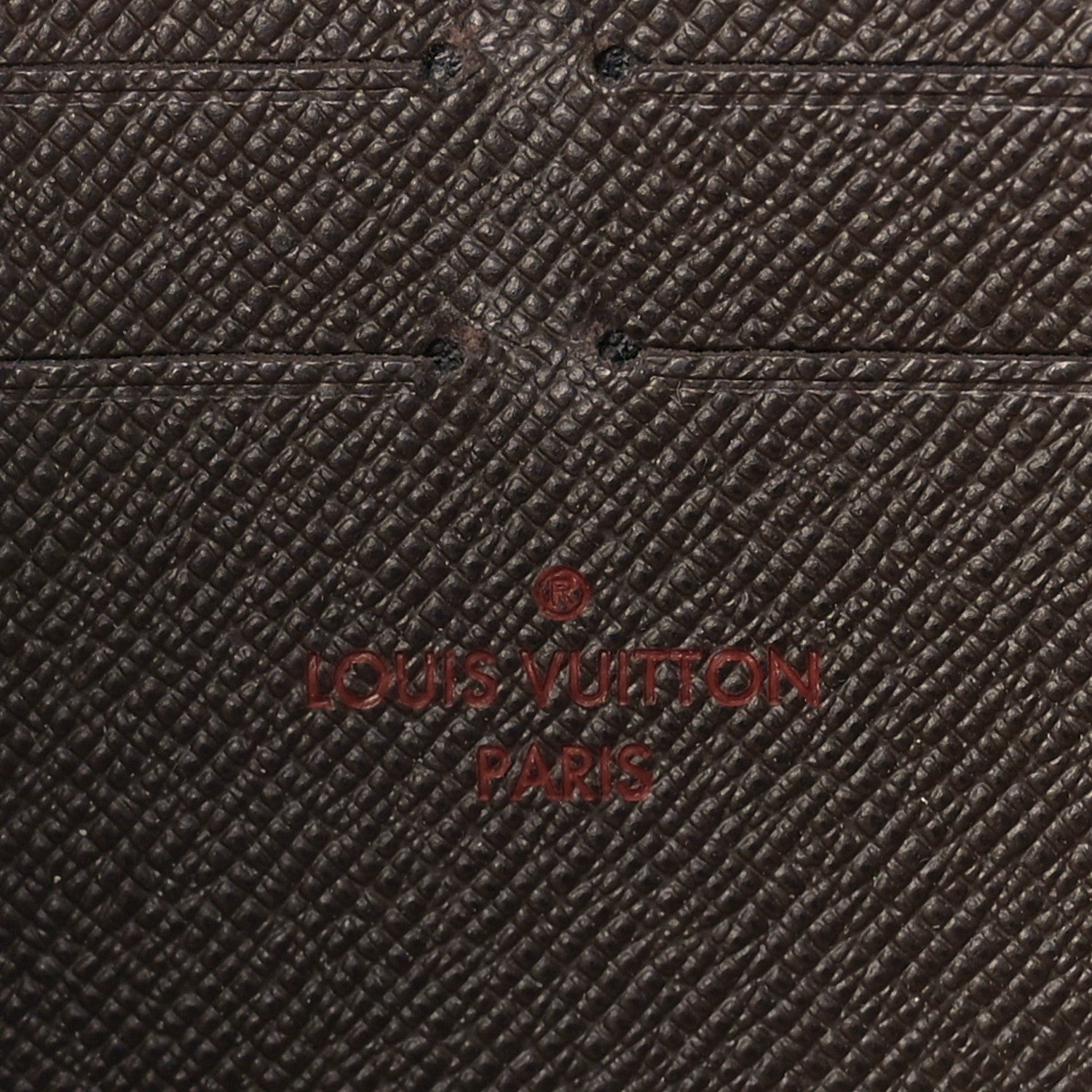 Louis Vuitton Damier Ebene Zippy Wallet 6 of 9