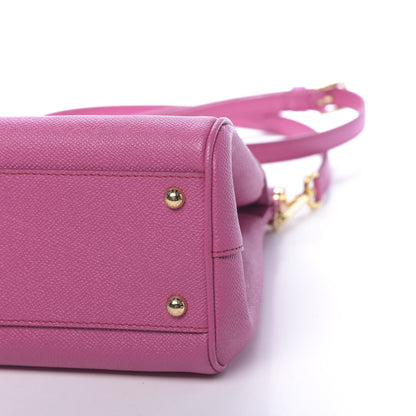 Dolce & Gabbana Dauphine Medium Miss Sicily Satchel Pink 8 of 8