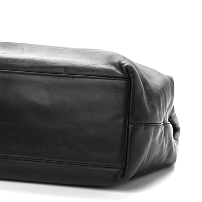 Prada Soft Calfskin Top Handle Tote Black 9 of 13