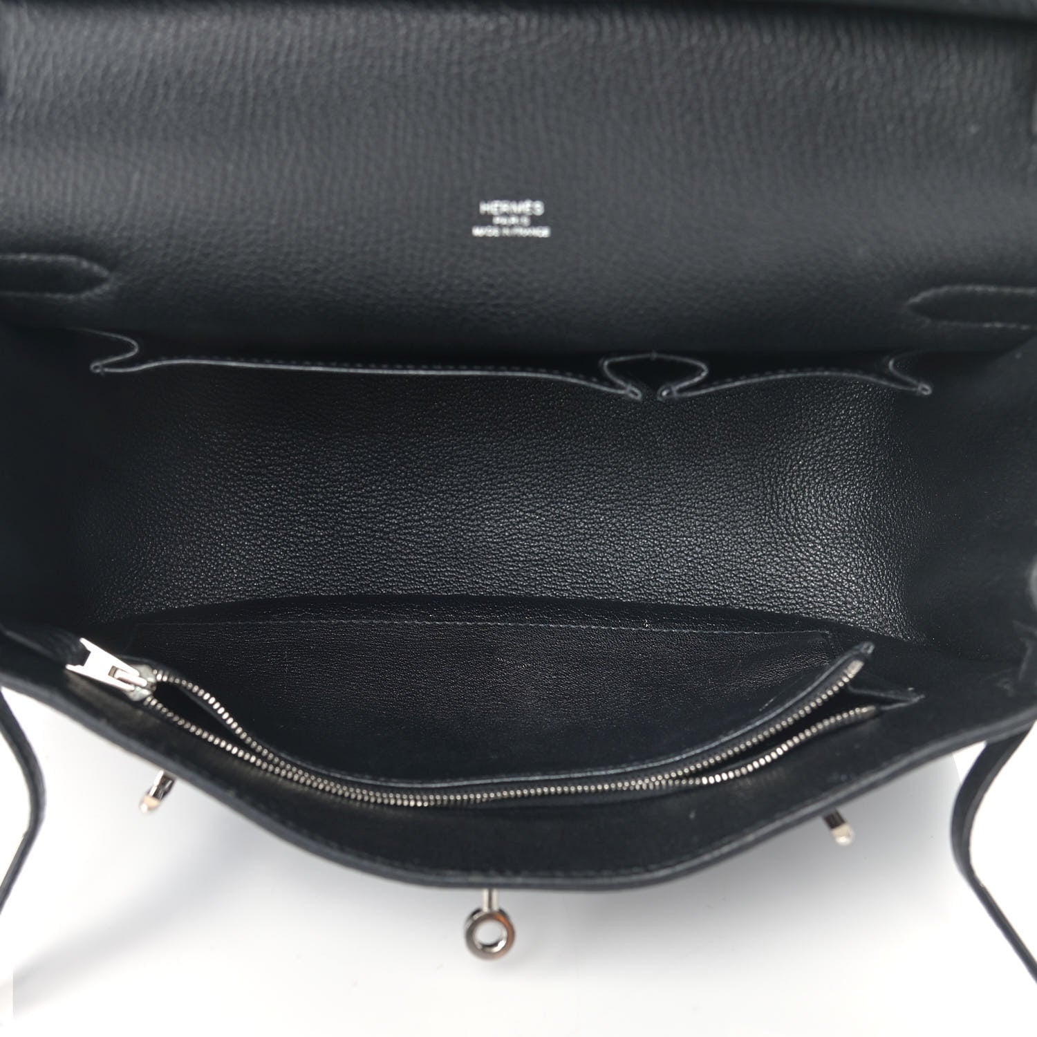 Hermes Taurillon Clemence Jypsiere 28 Black 5 of 19