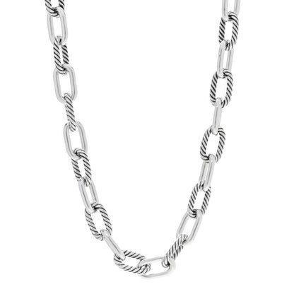 David Yurman Sterling Silver 11mm Madison Chain Necklace 20.5" 1 of 5