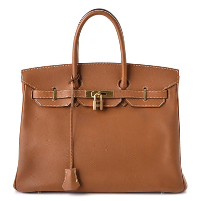 Hermes Epsom Birkin 35 Gold 1 of 43