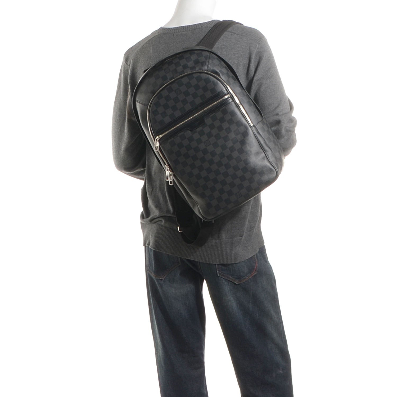 Louis Vuitton Damier Graphite Michael Backpack 2 of 7