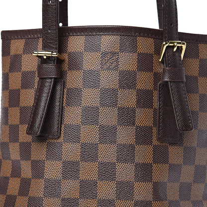 Louis Vuitton Damier Ebene Marais Bucket 23 9 of 9