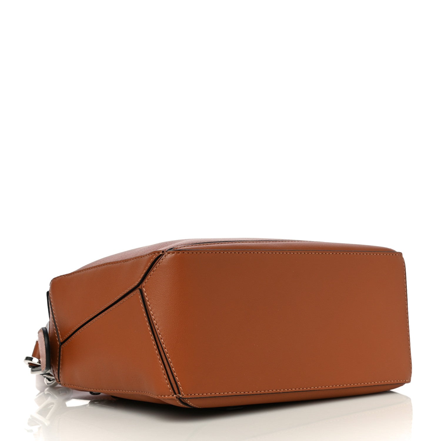 Loewe Calfskin Small Puzzle Bag Tan 4 of 9