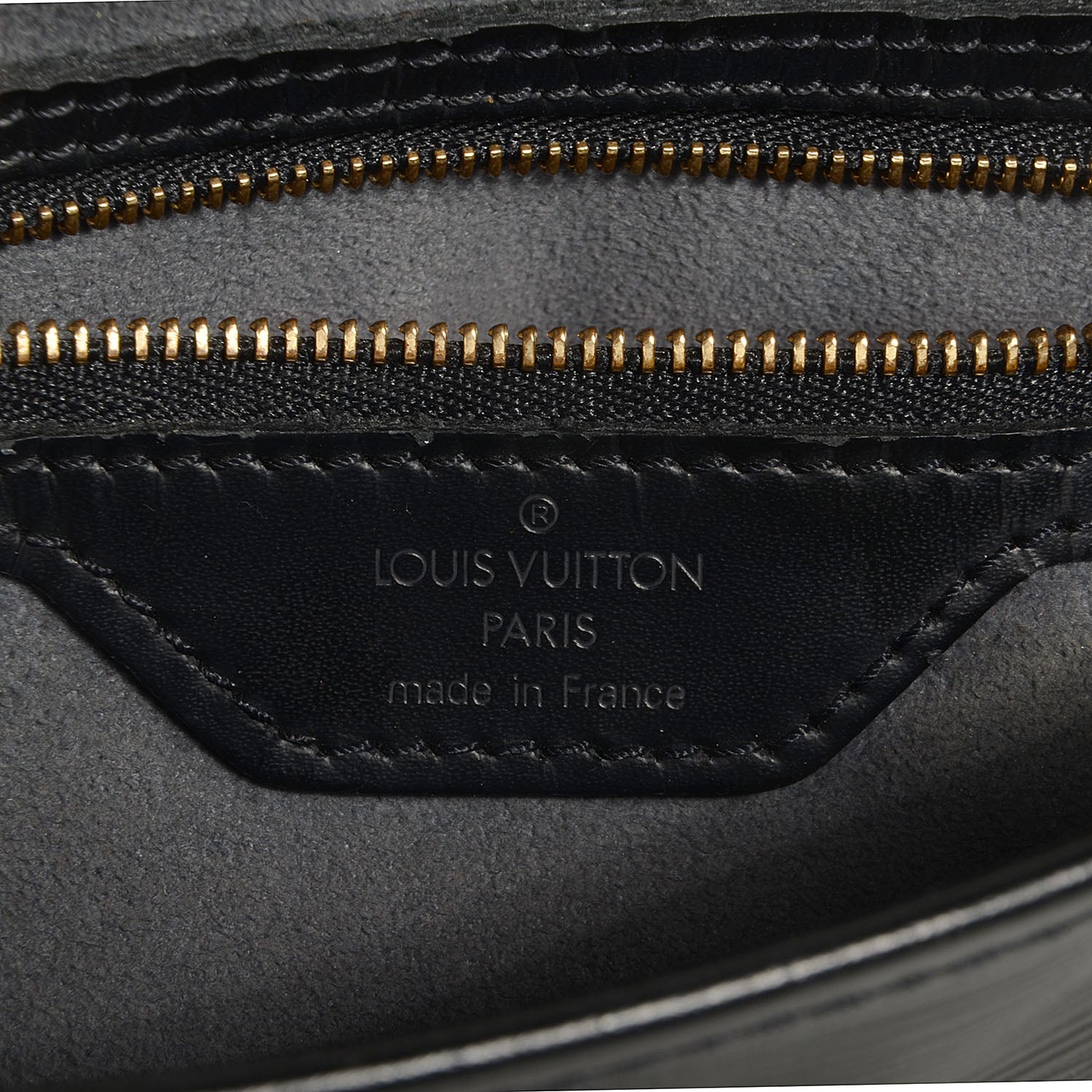 Louis Vuitton Epi Petit Bucket 23 Black 7 of 8