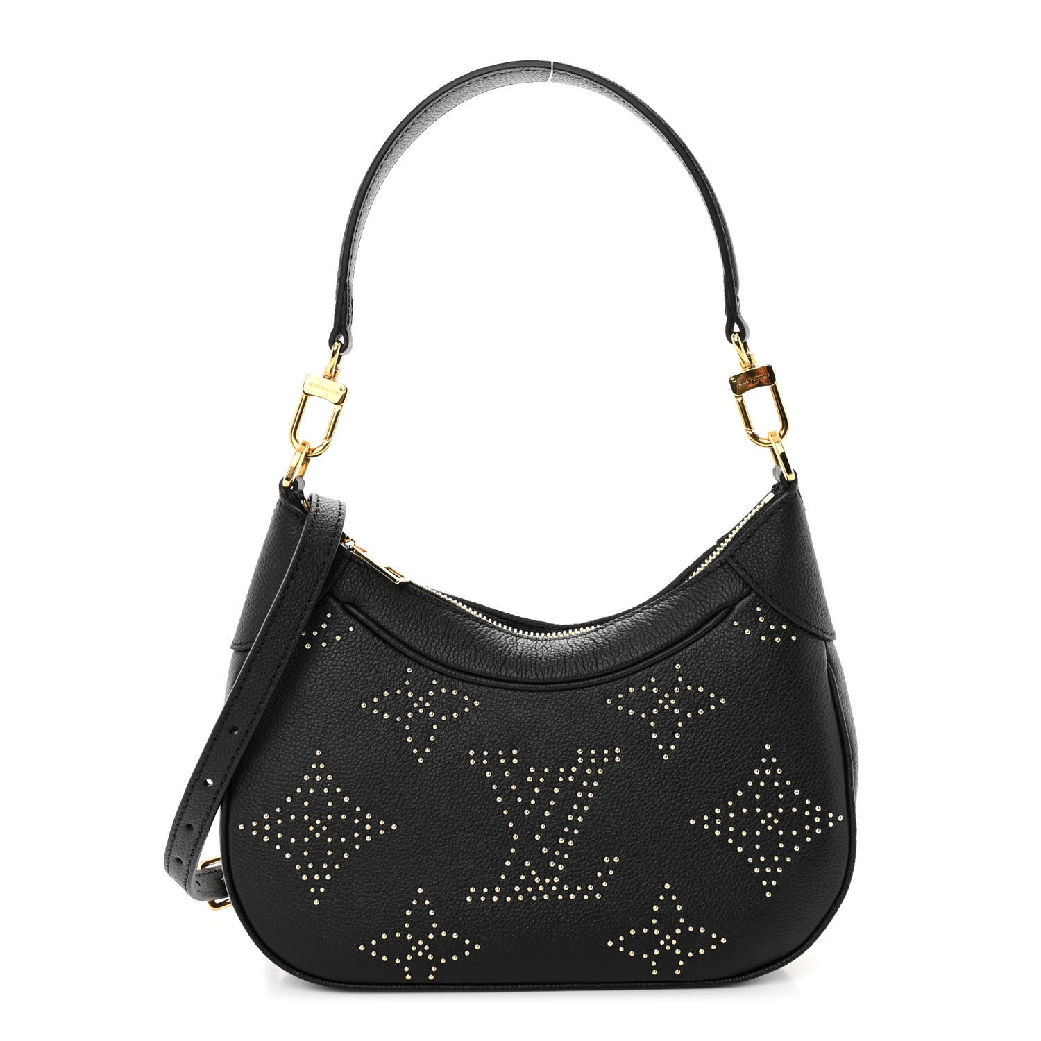 Louis Vuitton Empreinte Monogram Giant Studded Bagatelle NM Black 1 of 9
