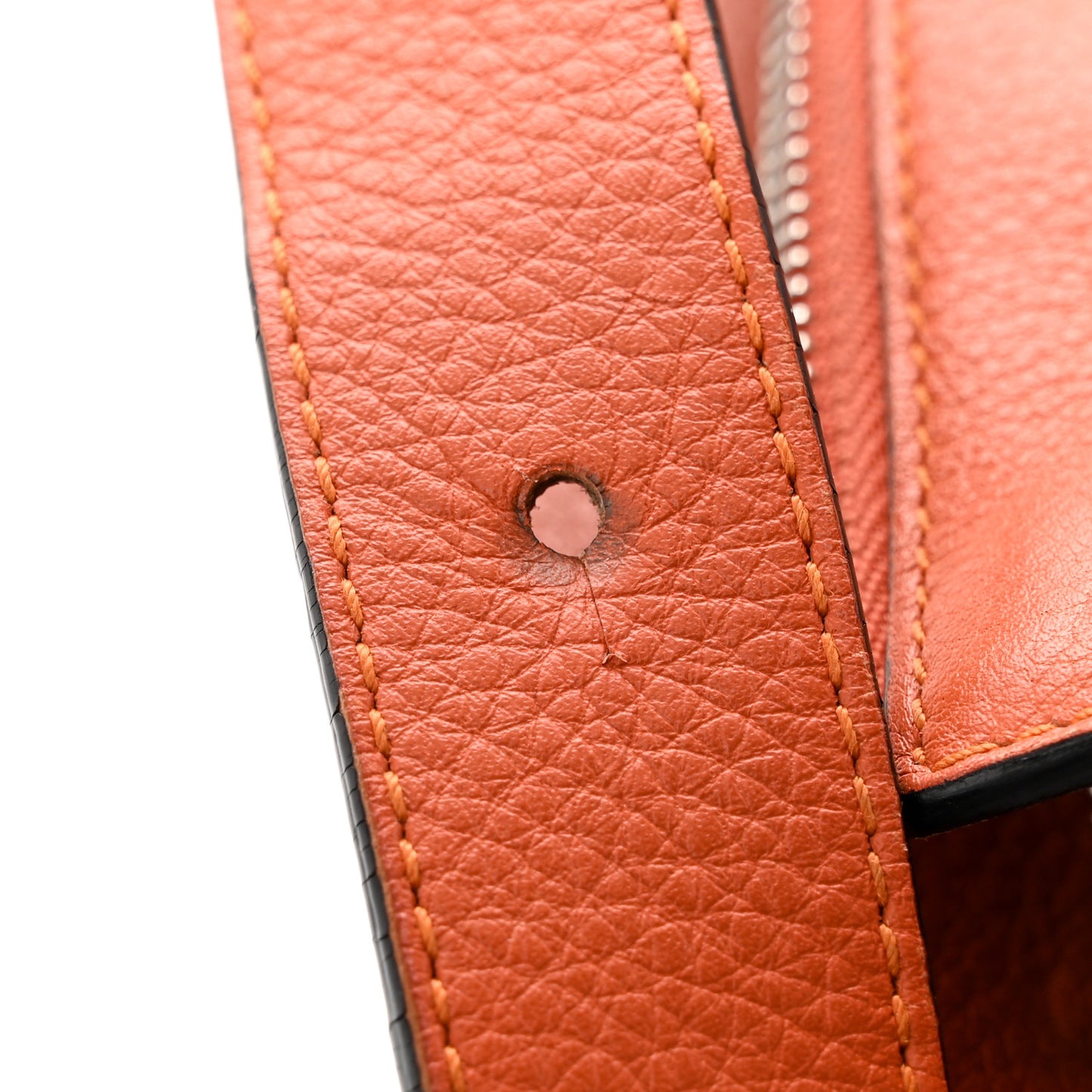 Calfskin Small Puzzle Bag Coral