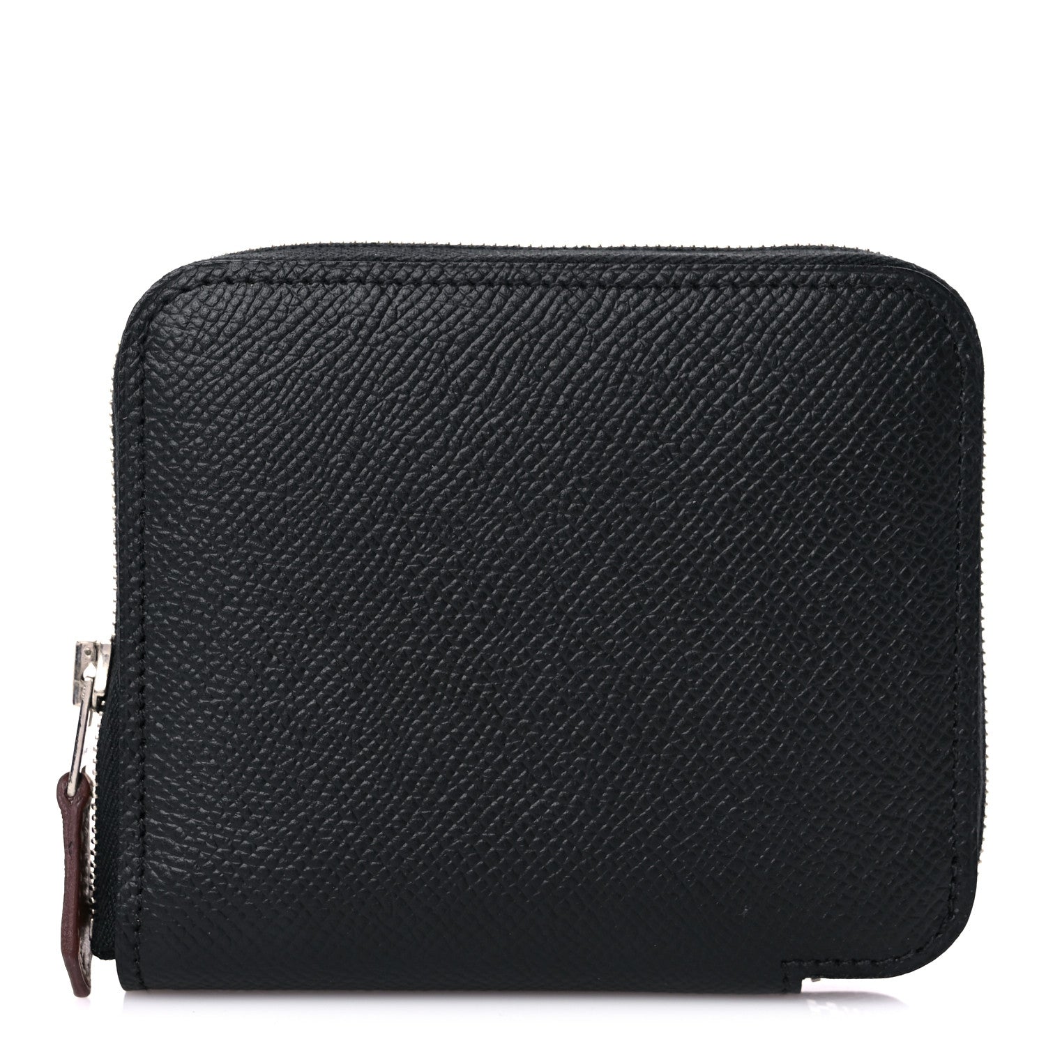 Hermes Epsom Silk'in Compact Wallet Black 1 of 7