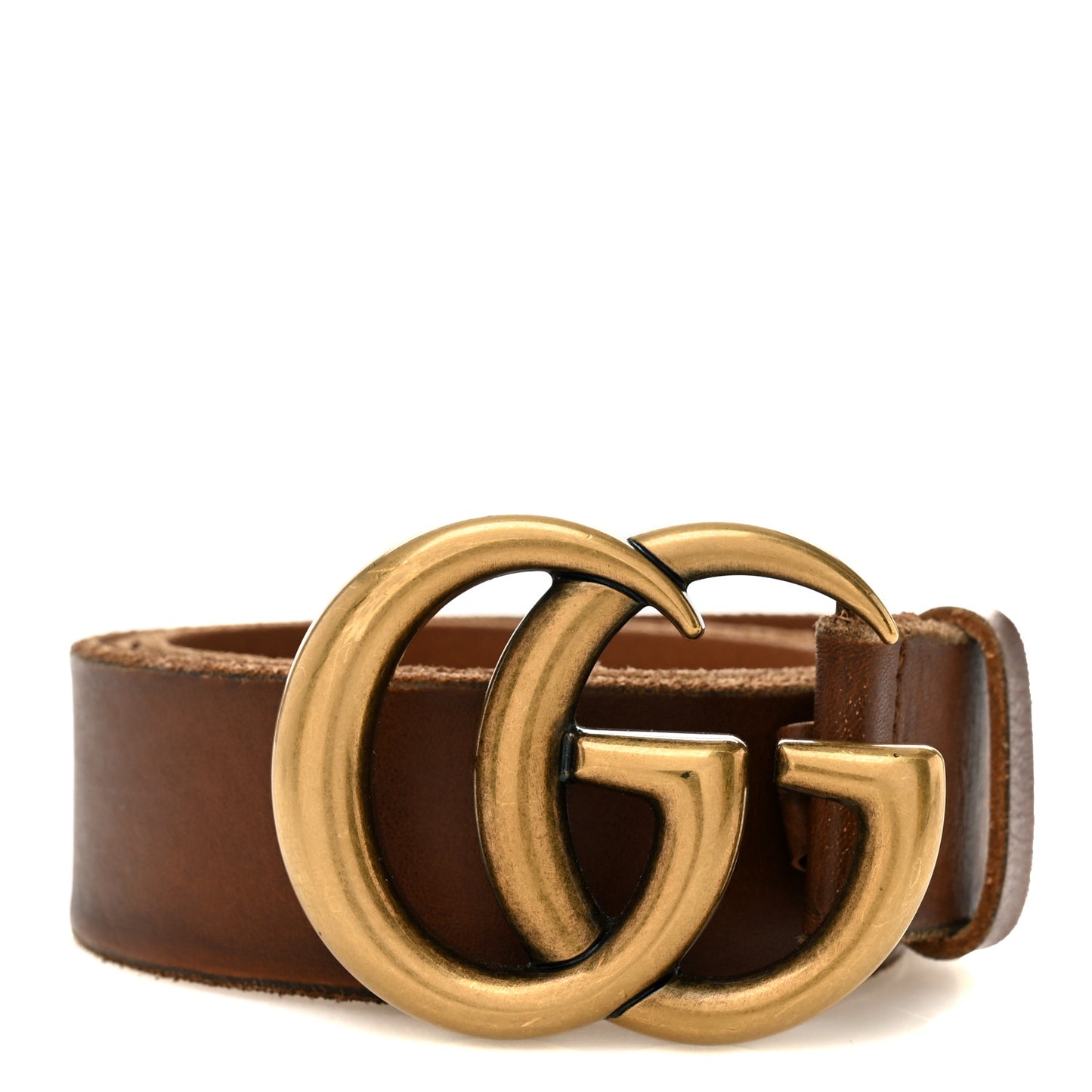 Faded Calfskin Double G 40mm Belt 85 34 Cuir