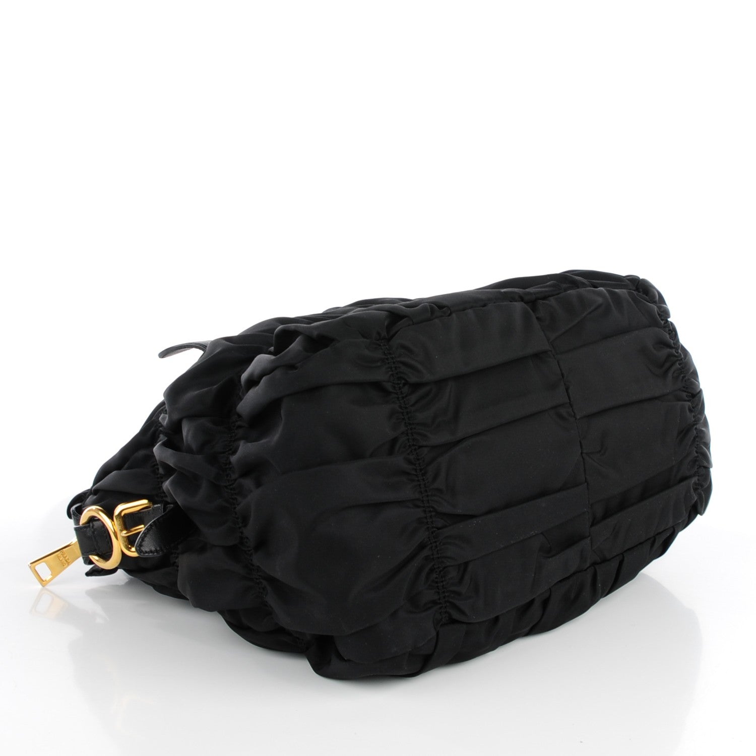 Prada Tessuto Nylon Gaufre Tote Nero Black 4 of 10