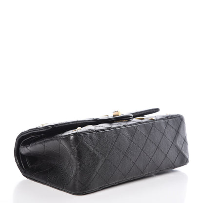 Chanel Calfskin Quilted Spoon Charms Brasserie 2.55 Reissue 225 Flap Black 4 of 11