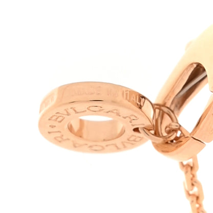 Bulgari 18K Rose Gold Diamond Mother of Pearl Divas' Dream Pendant Necklace 6 of 7
