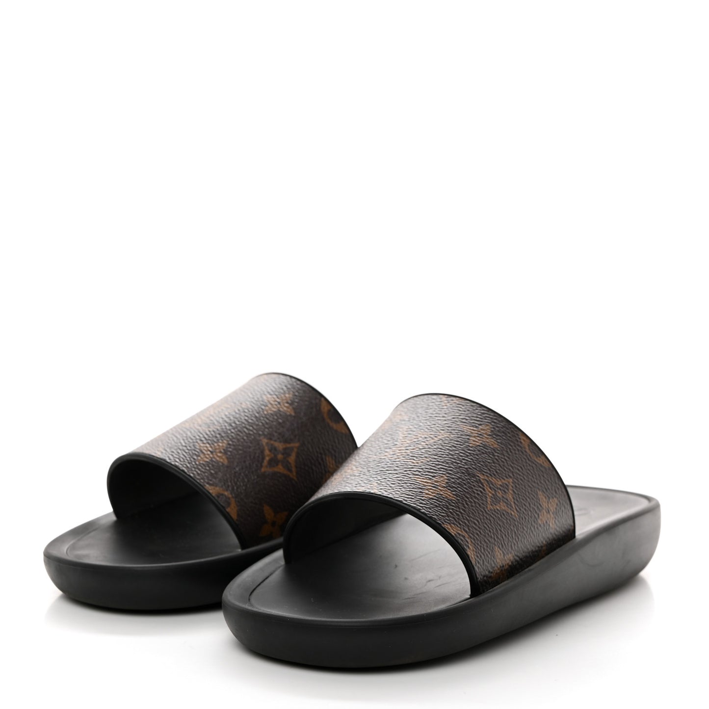 Monogram Sunbath Flat Mules 39
