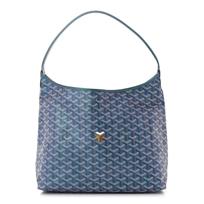 Goyard Iridescent Goyardine Boheme Hobo Pearly Blue 1 of 11