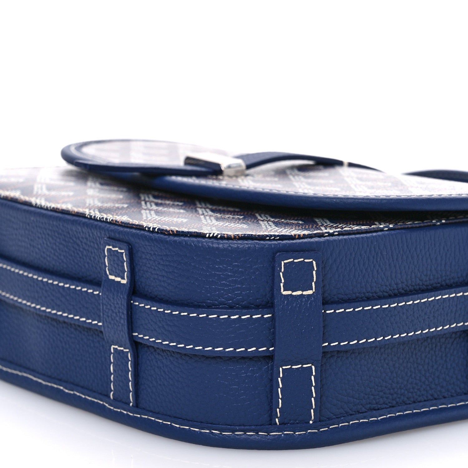 Goyard Goyardine Belvedere II PM Messenger Bag Navy 9 of 9