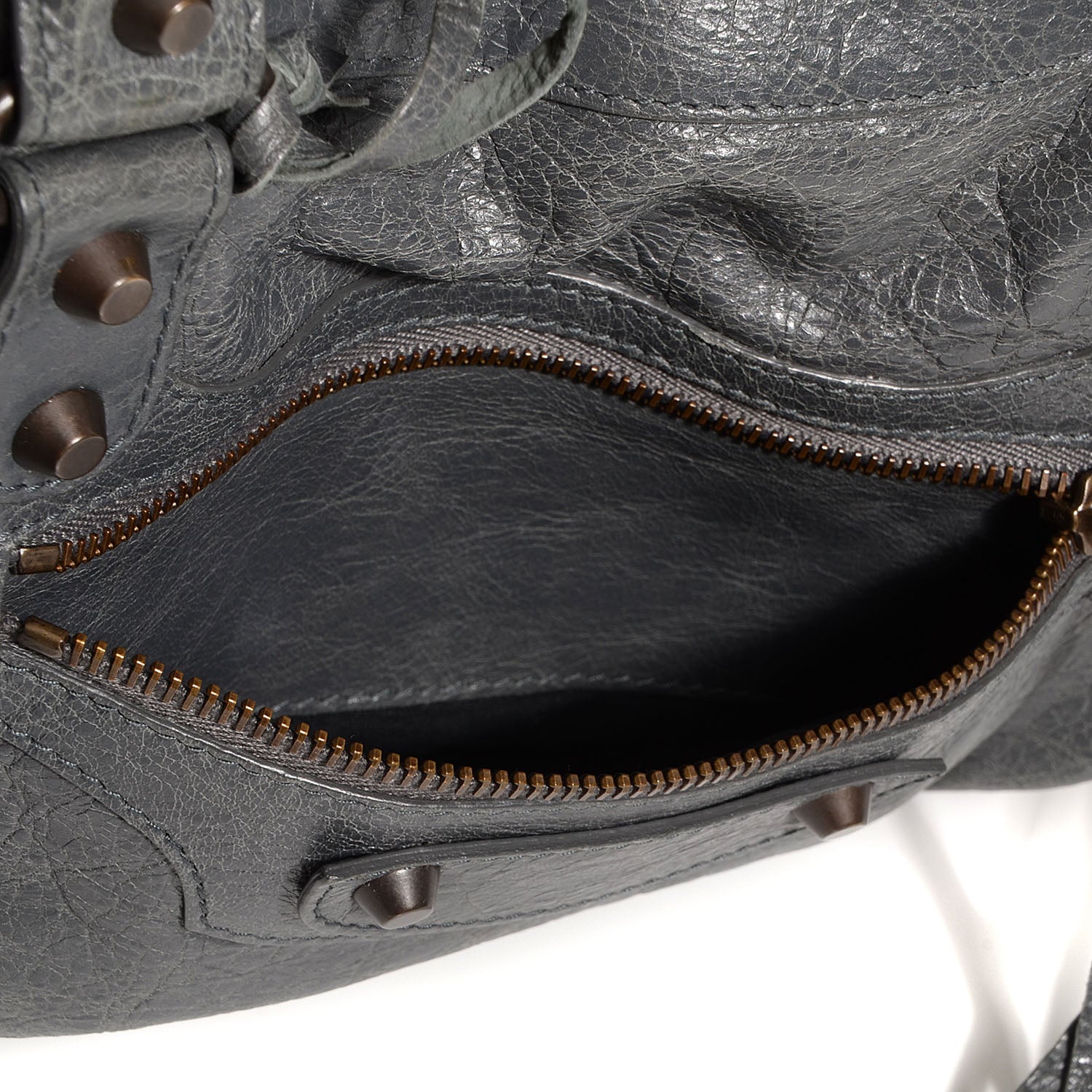 Balenciaga Agneau City Gris Tarmac 4 of 12
