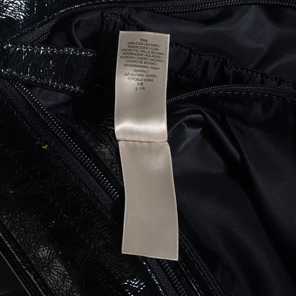Burberry Nylon Beat Check Diaper Bag Black 9 of 11