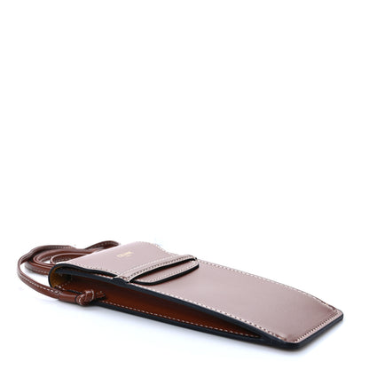 Celine Smooth Calfskin Sunglasses Pouch Tan 4 of 9