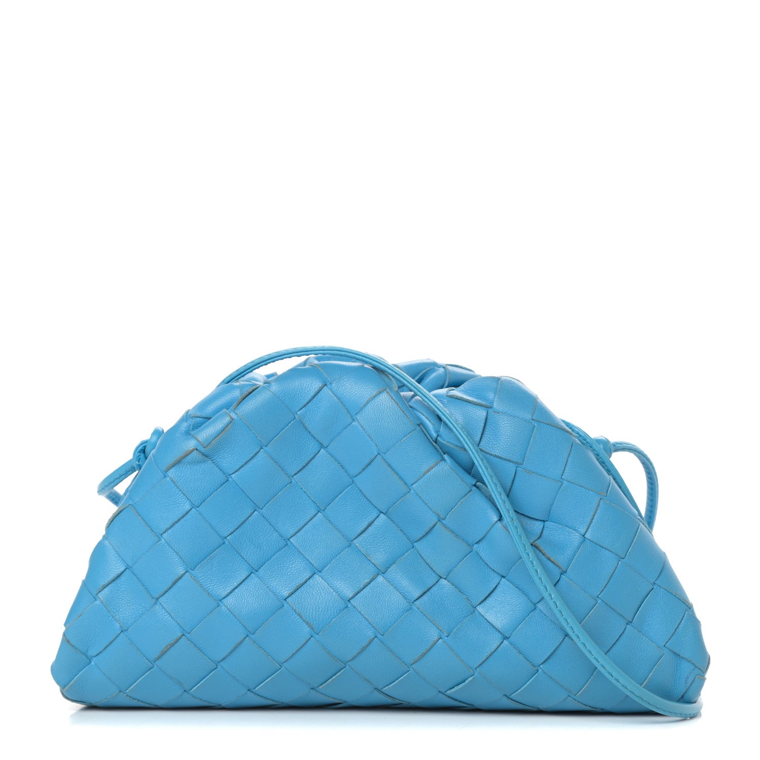 Bottega Veneta Nappa Intrecciato The Mini Pouch Swimming Pool 1 of 14