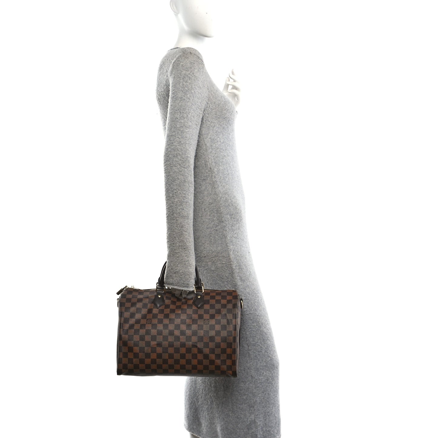 Damier Ebene Speedy Bandouliere 35